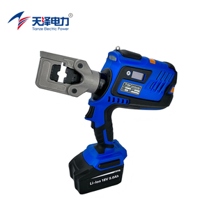 Herramienta de crimpado hidráulica profesional NBC-705 con batería, 10-240 mm², alicates de crimpado eléctricos con pantalla OLED y Bluetooth - Product Image 1