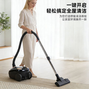 Canister Vacuum Cleaner 1200W High Power Home Car Pet Hair Cleaning With Antistatic Brush - Product Image 2