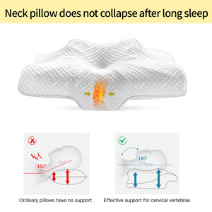 وسادة JTY مريحة للرقبة والكتفين لتخفيف الآلام، وسادة رقبة من الفوم الذاكر لمنطقة مسند الذراع، وسادة للنوم - Product Image 4
