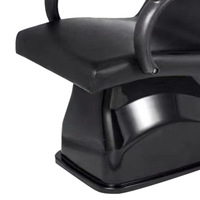 Chaise de lavage de cheveux de salon professionnel de style moderne chaises de bassin de bol de shampooing en céramique pour l'usage de salon de barbier