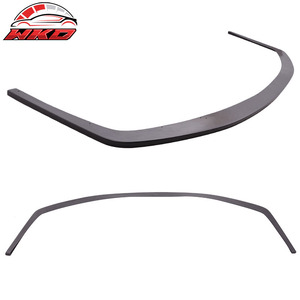 Compatible con Mitsubishi Lancer EVO X 10 08-15, Labio Inferior Delantero Negro Sin Pintar - Product Image 2