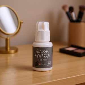 Deep Black Liquid <b>Lash</b> Glue 5g High Performance Korea Made <b>Adhesive</b> Darkest Black Glue - Product Image 3