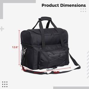 Bolsa de Lona para Equipo de Boliche, Espaciosa, Resistente y Organizada para Bolas, Zapatos y Accesorios de Boliche, Ideal para Entusiastas del Boliche - Product Image 4