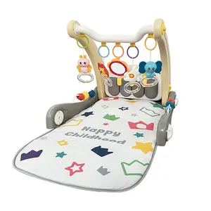 In magazzino Baby piano fitness frame walker 3 in 1 passeggino rimovibile passeggino regolabile in altezza girello con musica e ruota