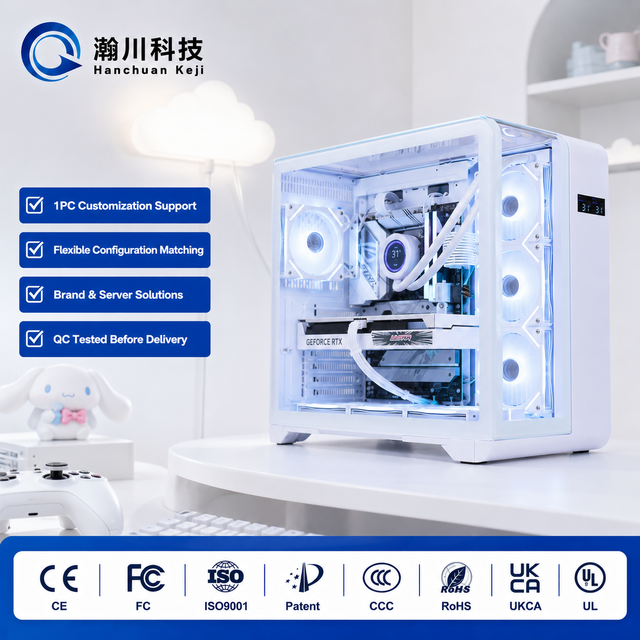 AI DeepSeek PC Gaming Desktop I9 32GB 1TB SSD Radeon Graphics Customizable AI PC Desktop Computer Wholesale