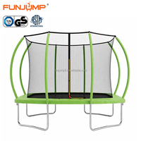 Trampoline rectangulaire pour la gymnastique, rebond élevé, certifié ASTM, structure en acier, entraînement sportif pour enfants et jeunes