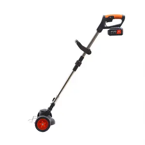 Gmtools cortador de grama elétrico portátil, ferramentas manuais, jardim, lítio, 450w, cortador de grama, aparador