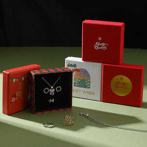 Su misura multifunzionale gioielli imballaggio orecchini collana anello espositore portagioie coperchio e Base portagioie con logo - Product Image 6