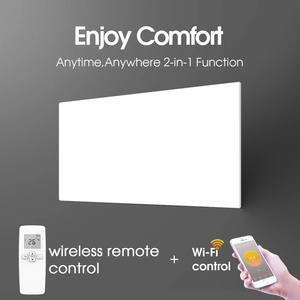 Tuya App WIFI contrôle panneau <span class=keywords><strong>infrarouge</strong></span> <span class=keywords><strong>chauffage</strong></span> 220V <span class=keywords><strong>plafond</strong></span> <span class=keywords><strong>chauffage</strong></span> de bureau pour une utilisation intérieure chambres <span class=keywords><strong>chauffage</strong></span> radiant prise ue - Product Image 2