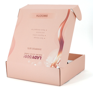 Boîte en papier kraft rose mat <span class=keywords><strong>de</strong></span> luxe personnalisée pour l'emballage <span class=keywords><strong>de</strong></span> cosmétiques, boîte cadeau pour marque, étiquette privée, vente en gros - Product Image 6