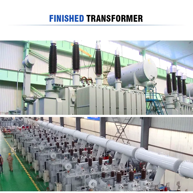 35kv-363kv/3.15kv-66kv 2000kVA-300mva Oil Immersed Large High Voltage Step up Electric Power Transformer