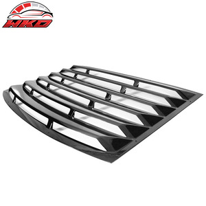 Convient aux modèles de 10 à 15 pouces pour Chevrolet Camaro, couvre-lunettes arrière, pare-soleil, ABS noir brillant, résistant aux rayures, style rétro, pièce extérieure - Product Image 4