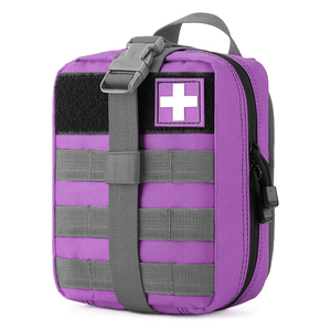 Kit de stockage d'urgence pour fournitures médicales, pochette médicale, pochette de premiers secours EMT, pochette utilitaire IFAK à ouverture rapide pour activités de plein air - Product Image 1