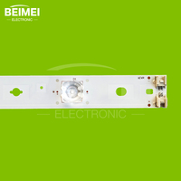 Bande lumineuse LED pour téléviseur HKC-460W-TE01A-46T9-MCPCB N° de pièce : 6003050485 Bande lumineuse LED pour téléviseur Bande LED Barre LED pour F46PA5000 SANYO 46CE536BLED