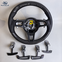 Volant de direction PDK en cuir et fibre de carbone personnalisé en stock pour Porsche 911 997.2 Carrera Carrera S Plug & Play Luxe