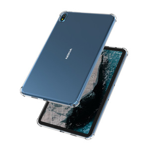 Étui pour tablette anti-chute en TPU souple transparent transparent pour <span class=keywords><strong>Nokia</strong></span> <span class=keywords><strong>T10</strong></span> T20 T21 avec couvercle renforcé à quatre coins - Product Image 2