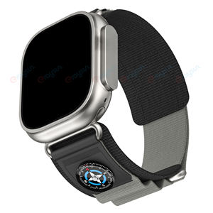 Moda per <span class=keywords><strong>Apple</strong></span> <span class=keywords><strong>Watch</strong></span> serie cinturino 10 9 8 <span class=keywords><strong>6</strong></span> 5 SE anello in Nylon 38mm 42mm 44mm 45mm elastico tessuto Sport cinturino Smartwatch da uomo - Product Image 5