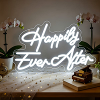 Enseigne néon LED « Bonne fin à tout ce qui est bon » avec panneau acrylique, décoration murale pour mariage, demande en mariage, toile de fond de fête, lumière néon, dropshipping