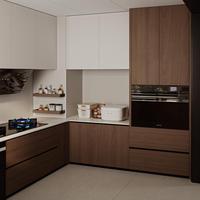 Meubles de cuisine modernes et minimalistes, armoires et vanités en bois sur mesure, ensemble complet de meubles pour la maison, service d'usine OEM/ODM