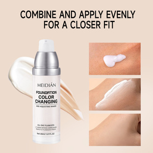 รองพื้นเนื้อลิควิด MEIDIAN ขนาด 1.01 ออนซ์ สีติดทนนาน กันน้ำ กันเหงื่อ - Product Image 1