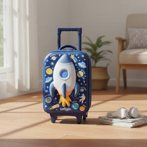 Valise à roulettes pour enfants, motif dessin animé, coque rigide, idéale pour l'école et les voyages – Offre spéciale - Product Image 1