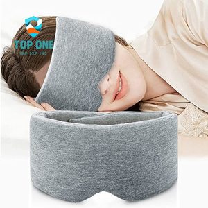 TopOne personalizable ajustable Blinder hecho a mano algodón avión noche dormir antifaz deportes y entretenimiento producto - Product Image 1