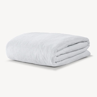 Ensemble de lit king size de haute qualité, protège-matelas imperméable en tissu éponge hypoallergénique, pour la maison et l'hôtel, en polyester