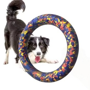Anneau de traction pour chien en mousse EVA écologique, jouet à mâcher de haute qualité pour l'entraînement et le jeu de traction des animaux de compagnie, vente en gros - Product Image 1