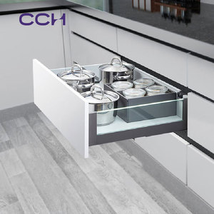 Guida per cassetto pesante per armadio da cucina-porta cassetti scorrevole morbida per armadio e scatole di carta - Product Image 5