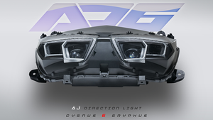 ไฟหน้า LED แบบ 4-Demon Eyes สำหรับขายส่ง พร้อมไฟเดย์ไลท์สีขาวธรรมชาติ ไฟเลี้ยว และฟังก์ชั่นต้อนรับ 76W/82W รับประกัน 12 เดือน - Product Image 5