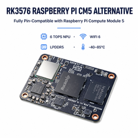 RK3576 CM5 Alternativa Industrial a Sistema en Módulo (SoM) con CAN FD, Gigabit Ethernet, Gateway de IA de Borde, de -40 a 85°C, Seguridad de Hardware, Fiable