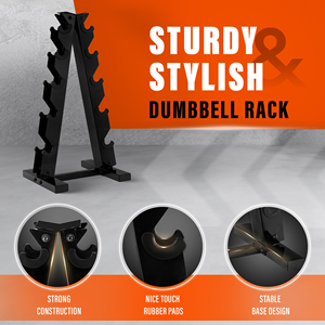 Customizable <b>Dumbbell</b> <b>Weight</b> Rack Multi-function Fitness Storage Bodybuilding Gym Equipment Strength Training A-Frame Iron - Product Image 2