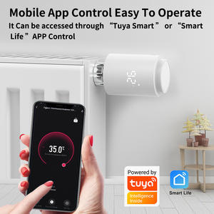 Tuya Zigbee Smart <b>Thermostatic</b> Valve Switch <b>Radiator</b> Valve APP Remote Control Voice Control Intelligent Temperature Regulation - Product Image 4