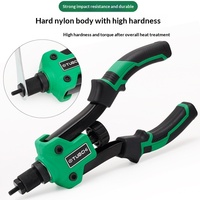 Pistola Remachadora Manual para el Hogar, Herramienta para Tuercas de Nylon, Pistola para Tornillos y Tuercas
