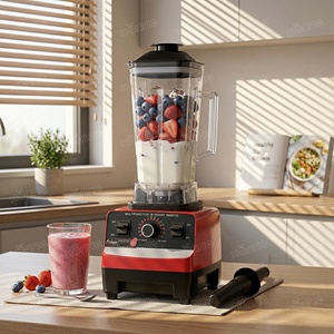 Mixeur Électrique Professionnel Multifonctionnel à Grande Vitesse pour Aliments pour Bébés, Soupes Chaudes et Jus Détox Sains - Product Image 3