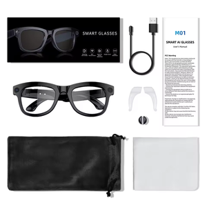 M01 Black Technology 500W Reconocimiento de imagen de cámara HD, traducción AI, gafas de video inteligentes <span class=keywords><strong>y</strong></span> gafas inteligentes con cámara - Product Image 2
