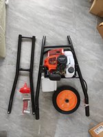 Outils de jardin puissants, tarière à terre 52cc, machine manuelle, tarière à poteaux de 150 mm, perceuse à terre, tarières à terre électriques