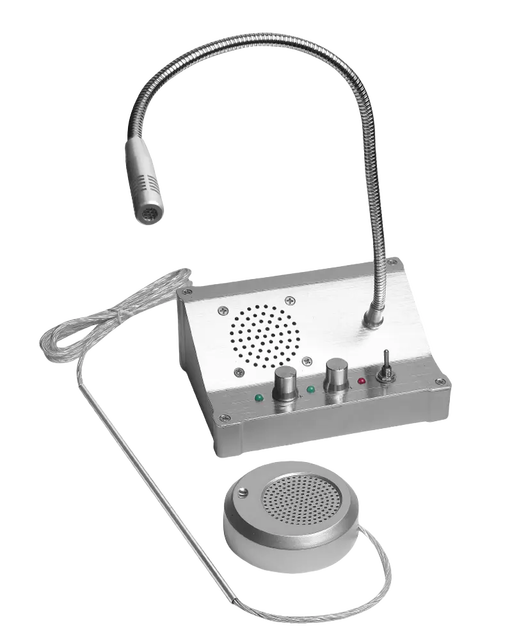 NEW Counter Teller Microphone Bank Window Intercom System