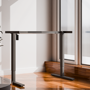 Cadre de bureau électrique réglable à moteur unique, intelligent et avancé, avec boutons multi-mémoire et conception ergonomique - Product Image 3