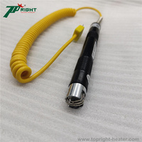 Sondes de poignée de thermocouple de K/j/t/e/r avec la poignée pour le capteur de température de surface