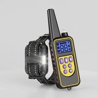 MZ-880 Wasserdichtes, wiederaufladbares, vibrierendes Anti-Bell-Halsband mit Elektroschock und Fernbedienung für das Hundetraining