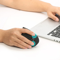 WL-7043TPC Mouse Optik Komputer BT5.2 Nirkabel Tipe C Gaming Desain Vertikal Ergonomis Mouse Baterai Isi Ulang Kantor