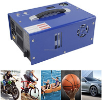 Kompresor Udara PCP 12v 4500Psi 30mpa 300Bar 350w Pompa Udara PCP Elektrik dengan Transformator Submersible
