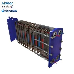 Aidear hot oil heat exchanger for printing machine plate evaporator