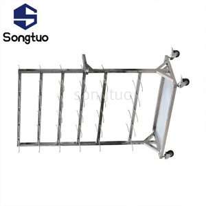 Chariot matériel accrochant de stockage de bobine de SMT <span class=keywords><strong>ESD</strong></span> de chariot de pièces de rechange de SMT - Product Image 5