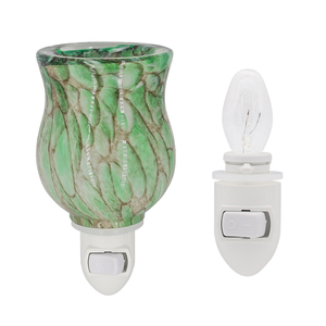ELONG Calentador Eléctrico de Velas de Aromaterapia de Vidrio, Lámpara de <span class=keywords><strong>Perfume</strong></span> Ecológica, Difusor de Fragancia Altamente Perfumado para Montar en la Pared con Enchufe - Product Image 3