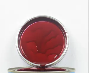 Peinture de voiture en aérosol acrylique de résine de laque brillante rouge profond 2K auto