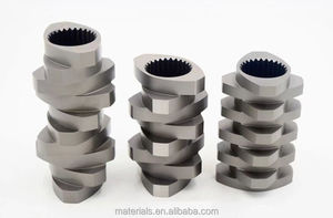 Nhà sản xuất chuyên nghiệp phụ tùng nhựa đùn Máy song song đôi lót vít phân đoạn Thùng - Product Image 6