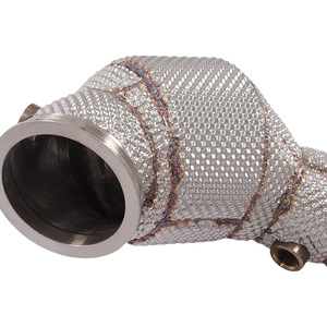 Downpipe Deportivo con Catalizador para Mercedes-Benz C63 C63s W205 AMG M177 4.0T, con Protector Térmico, Sistema de Escape - Product Image 5