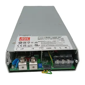 Mean Well rsp 1000 RSP-1000-48 PFC Programmable Switching Power Supply 48V Meanwell rsp 1000-48 1000W Warranty 5 years